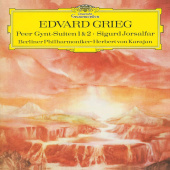 HERBERT VON KARAJAN — Grieg: Peer Gynt Suite No.1; Suite No.2; Sigurd Jorsalfar (LP)