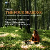 ANNE-SOPHIE MUTTER /  HERBERT VON KARAJAN / WIENER PHILHARMONIKER — Vivaldi: The Four Seasons (LP)