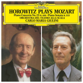 VLADIMIR HOROWITZ, CARLO MARIA GIULINI — Horowitz Plays Mozart (LP)