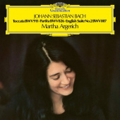 MARTHA ARGERICH — Bach: Toccata BWV 911, Partita BWV 826, Englische Suite BWV 807 (LP)