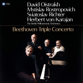 DAVID OISTRAKH; MSTISLAV ROSTROPOVICH; SVIATOSLAV RICHTER; HERBERT VON KARAJAN - Beethoven (LP)