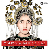 MARIA CALLAS — Maria Callas: Live And Alive (LP)