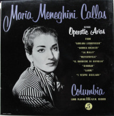 MARIA CALLAS — Operatic Arias (LP)