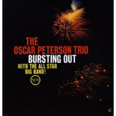 OSCAR PETERSON — Bursting Out With The All Star Big Band (LP)