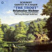SVIATOSLAV RICHTER — Schubert: Piano Quintet The Trout (LP)