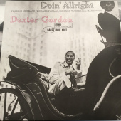DEXTER GORDON — Doin’ Allright (LP)