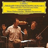 GIDON KREMER — Mozart: Violin Concertos Nos. 4 & 5 (LP)