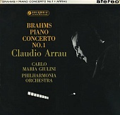 CLAUDIO ARRAU, PHILHARMONIA ORCHESTRA, CARLO MARIA GIULINI —  Brahms: Piano Concerto No. 1 (LP)