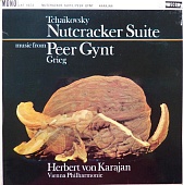 HERBERT VON KARAJAN — Tchaikovsky: Nutcracker Suite; Grieg: Peer Gynt (LP)