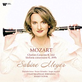 SABINE MEYER, STAATSKAPELLE DRESDEN, HANS VONK — Mozart: Clarinet Concerto, K622/Sinfonia Concertant