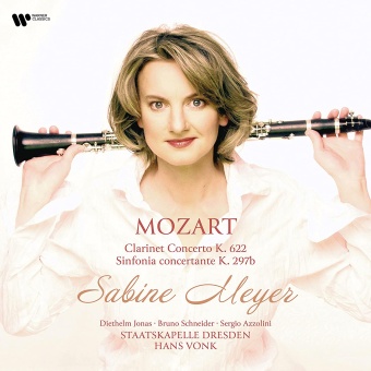 Виниловая пластинка: SABINE MEYER, STAATSKAPELLE DRESDEN, HANS VONK — Mozart: Clarinet Concerto, K622/Sinfonia Concertant