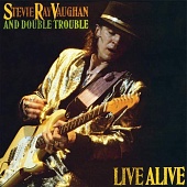 STEVIE RAY VAUGHAN & DOUBLE TROUBLE — Live Alive (2LP)