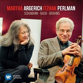 MARTHA  ARGERICH / ITZHAK PERLMAN — Schumann, Bach, Brahms (LP)