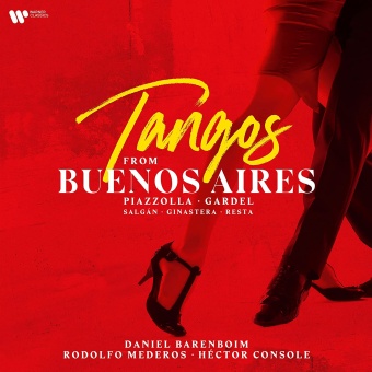 Виниловая пластинка: DANIEL BARENBOIM/ FRIENDS — Tangos From Buenos Aires - Piazzolla, Gardel, Salgan, Ginastera, Resta (